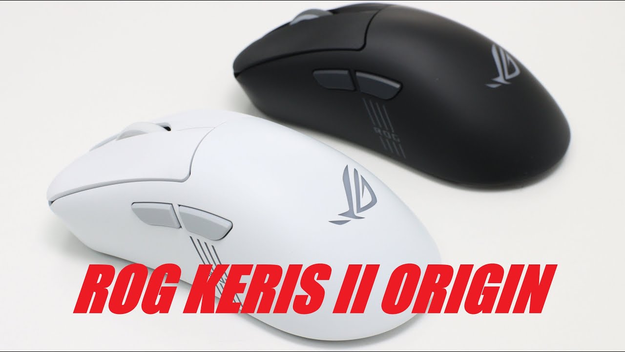 ASUS ROG Keris II Origin & ROG Scabbard II unboxing