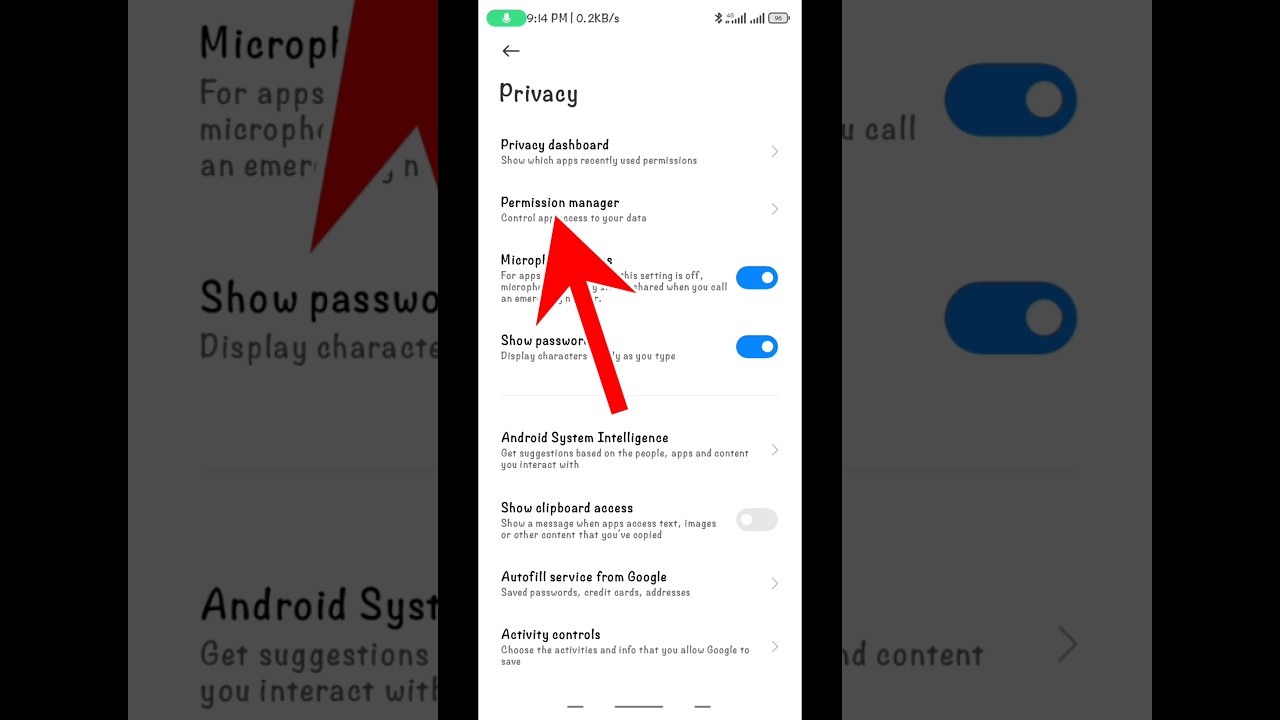 Permission manager allow and deny app permission | How to enable permission manager allow or deny