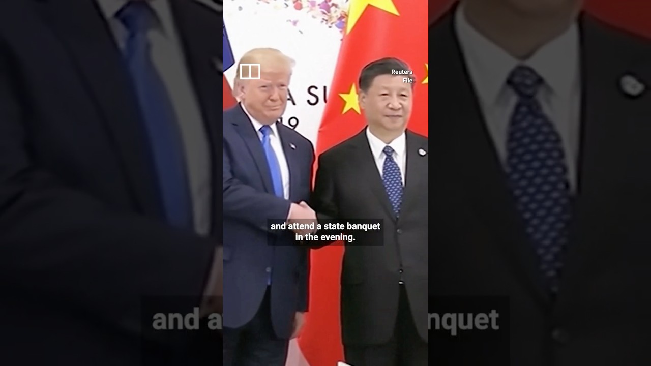Trump visits China after nearly 9 years accompanied by top US business leaders