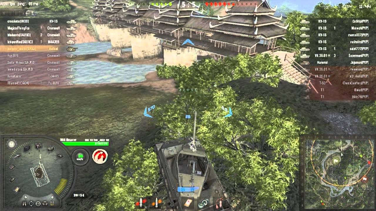 World of Tanks Tank Company SSD-A Team Vs PVP Replay Pearl River....