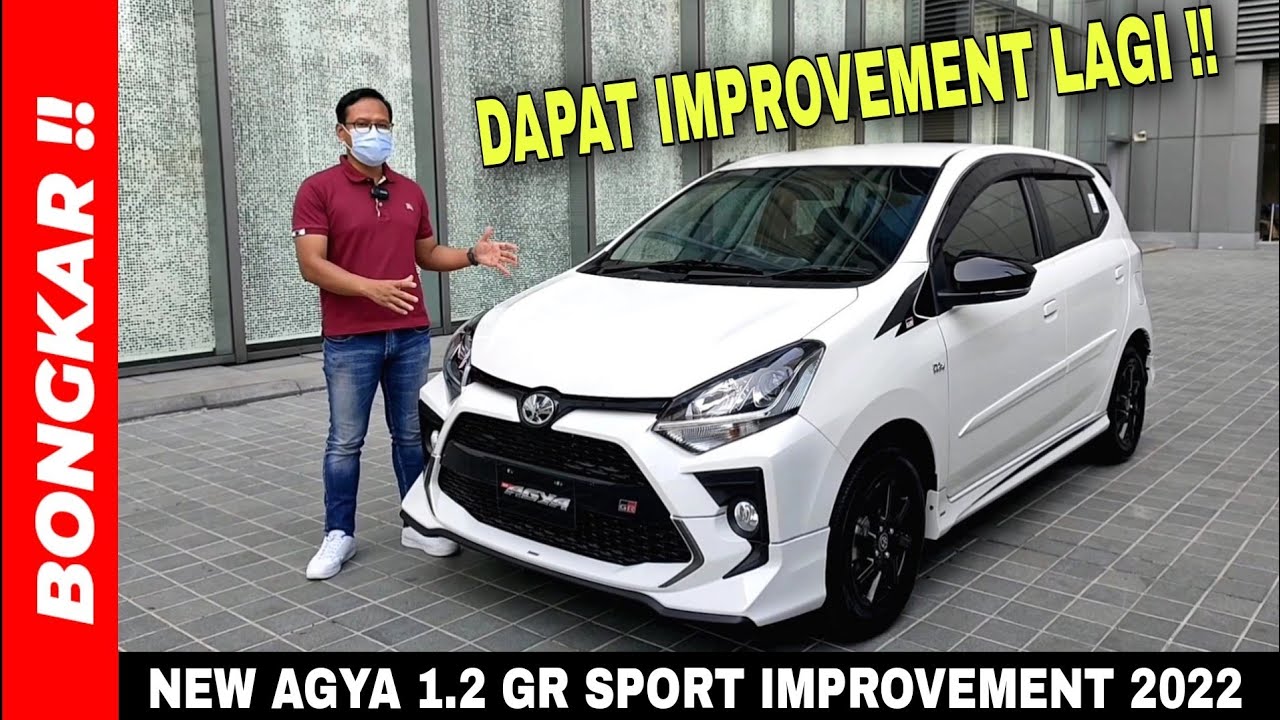 Bongkar !! Toyota New Agya 1.2 GR Sport 2022 Improvement || Review Exterior & Interior Terbaru