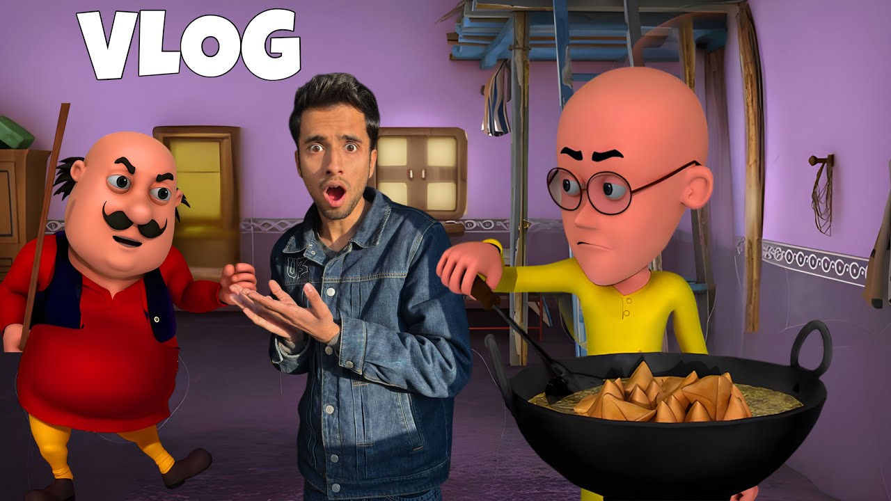 Motu Patlu Ke Samose Khaye Furfuri Nagar Me