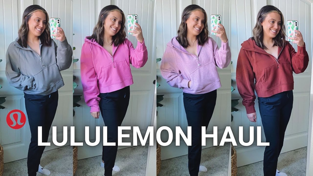 LULULEMON TRY-ON HAUL | All the scubas!