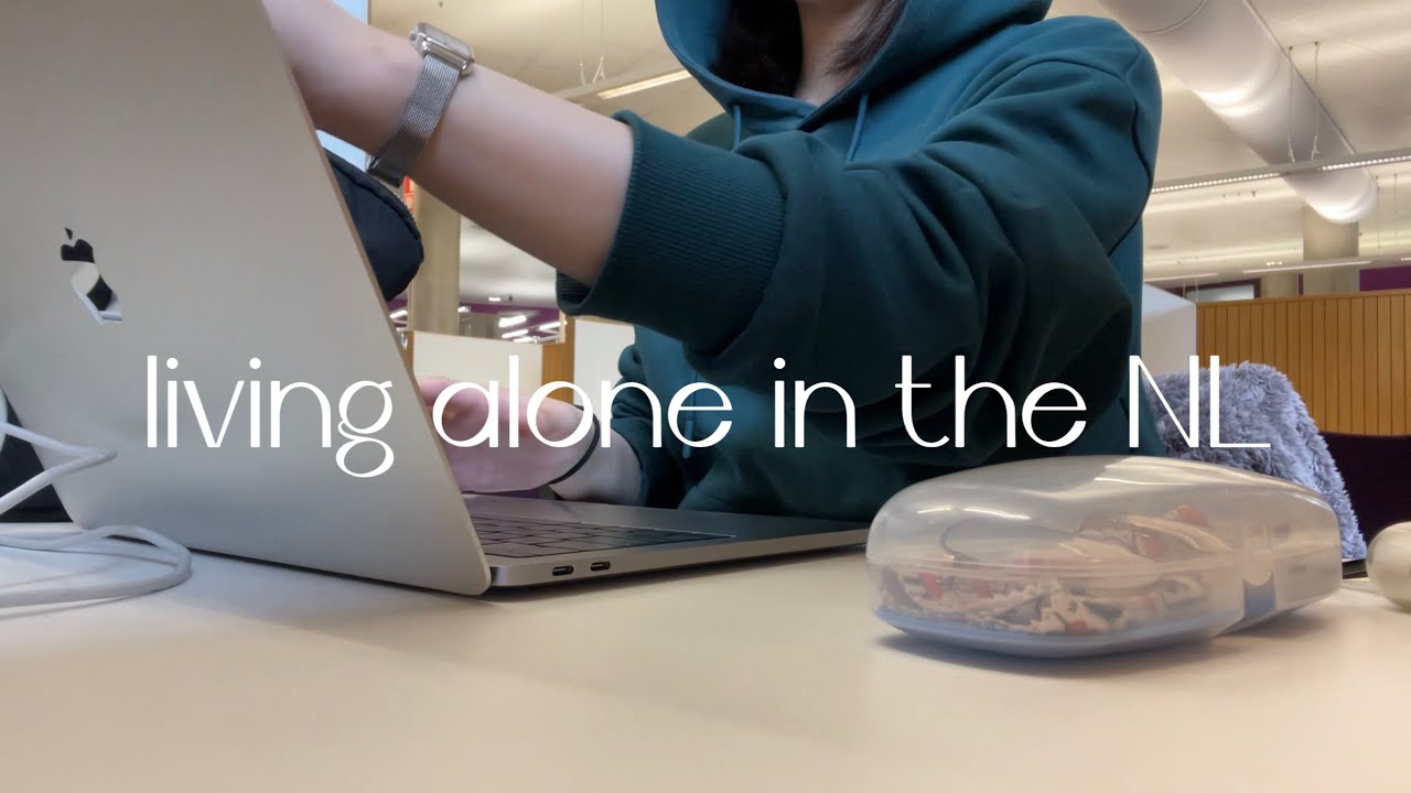 eng) 네덜란드 유학 시험기간 브이로그 | 커피로 연명하는 하루하루 | Netherlands vlog | Living alone in the Netherlands