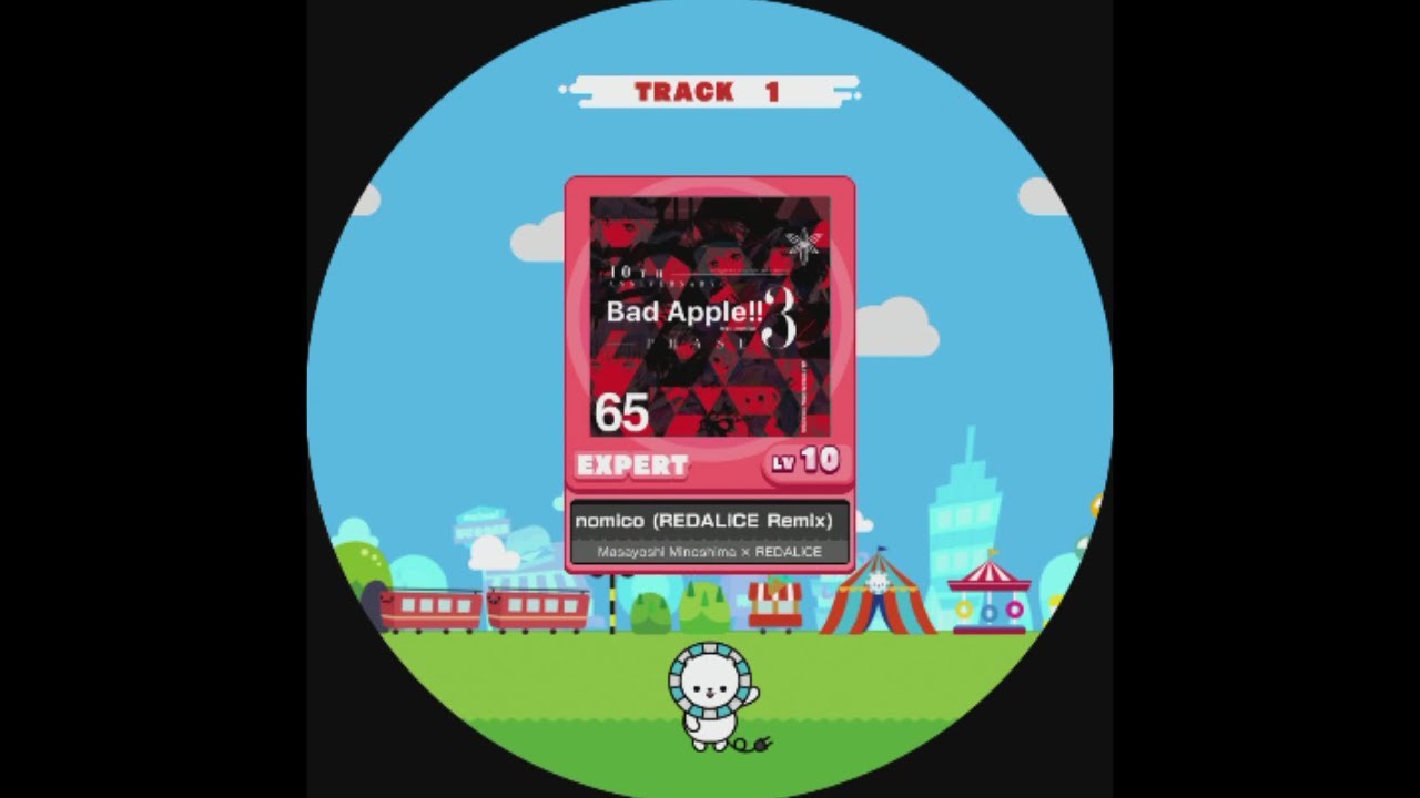 【maimaiでらっくすPLUS】Bad Apple!! feat.nomico (REDALiCE Remix) EXPERT DX AP【外部出力】