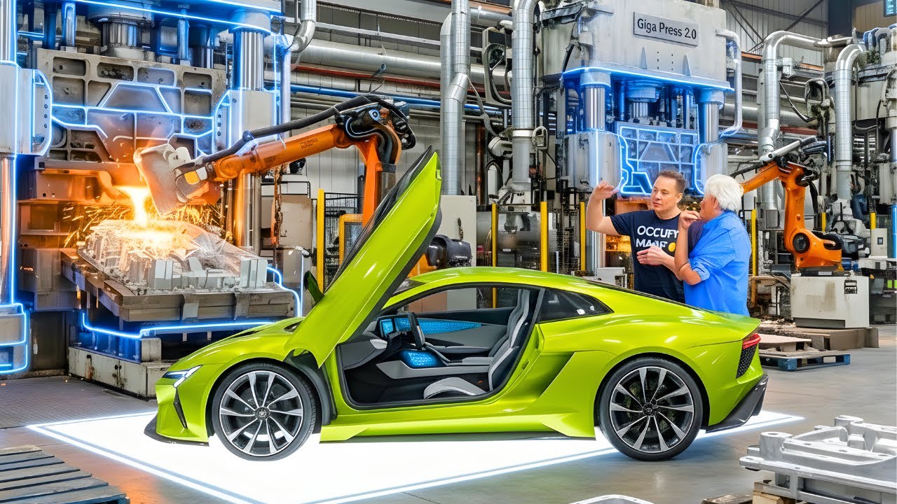 Tesla Giga Press 2.0 FINALLY HERE: Beats China 4X! What's SHOCKING?
