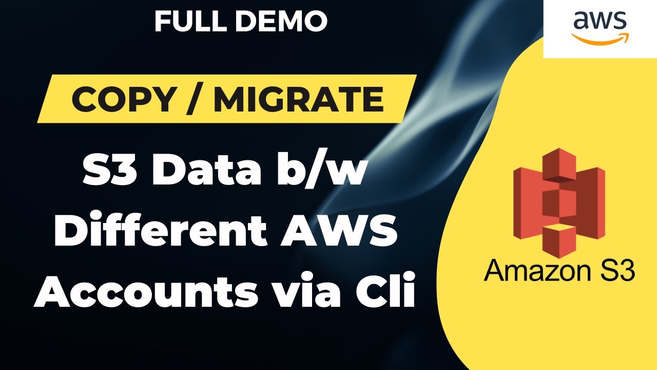 Как копировать данные корзины S3 между аккаунтами AWS | Пошаговое руководство | Учебные пособия A...