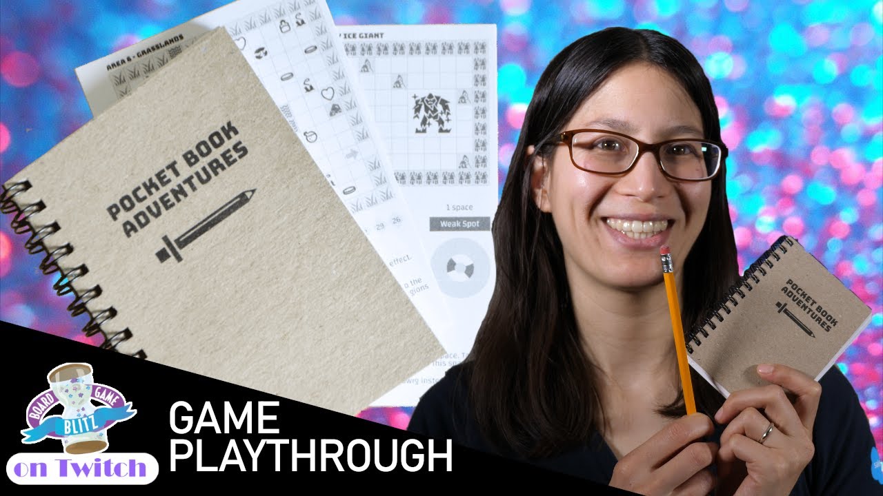 Ambie plays Pocket Book Adventures | Twitch VOD