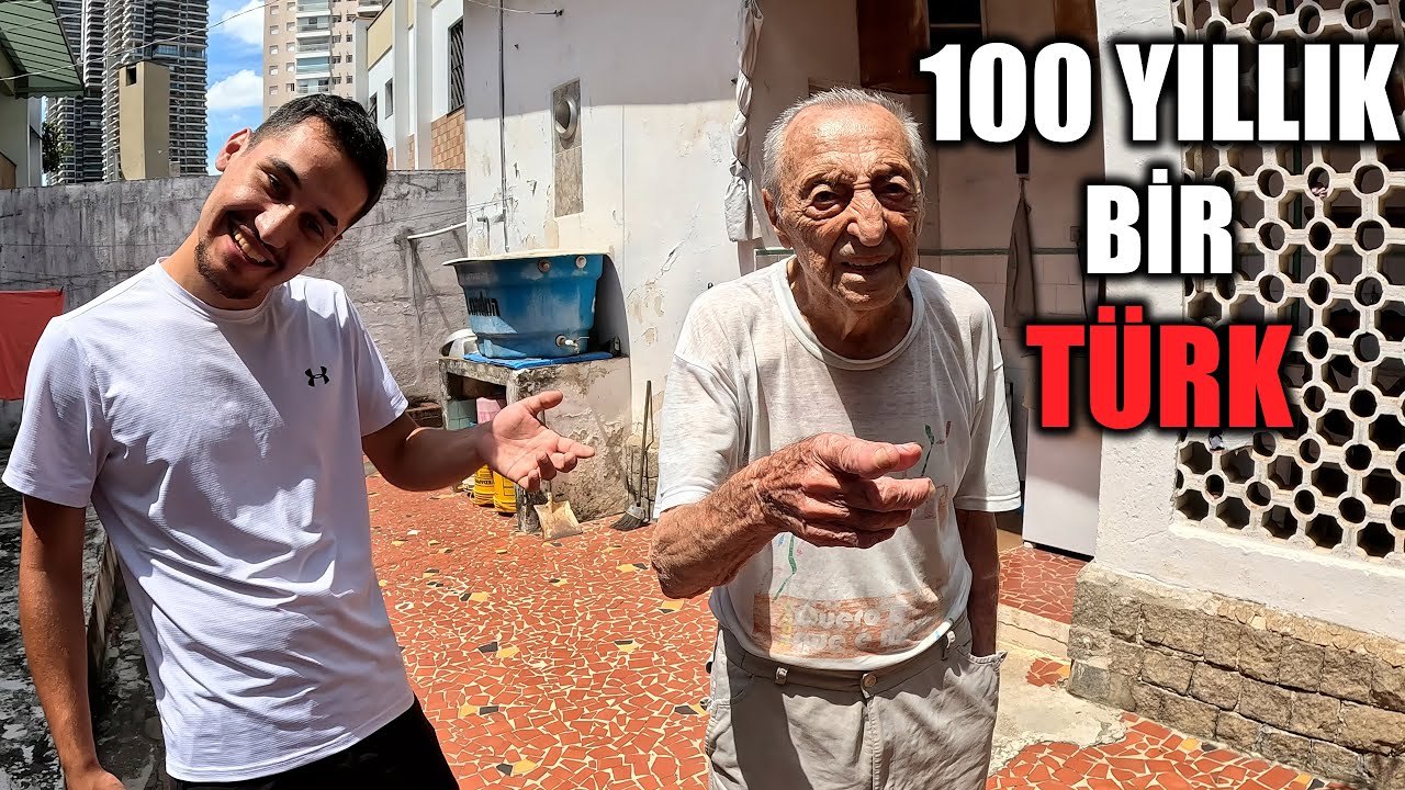 Brezilya'da Yaşayan 100 YAŞINDAKİ TÜRK'ün HAYATI!