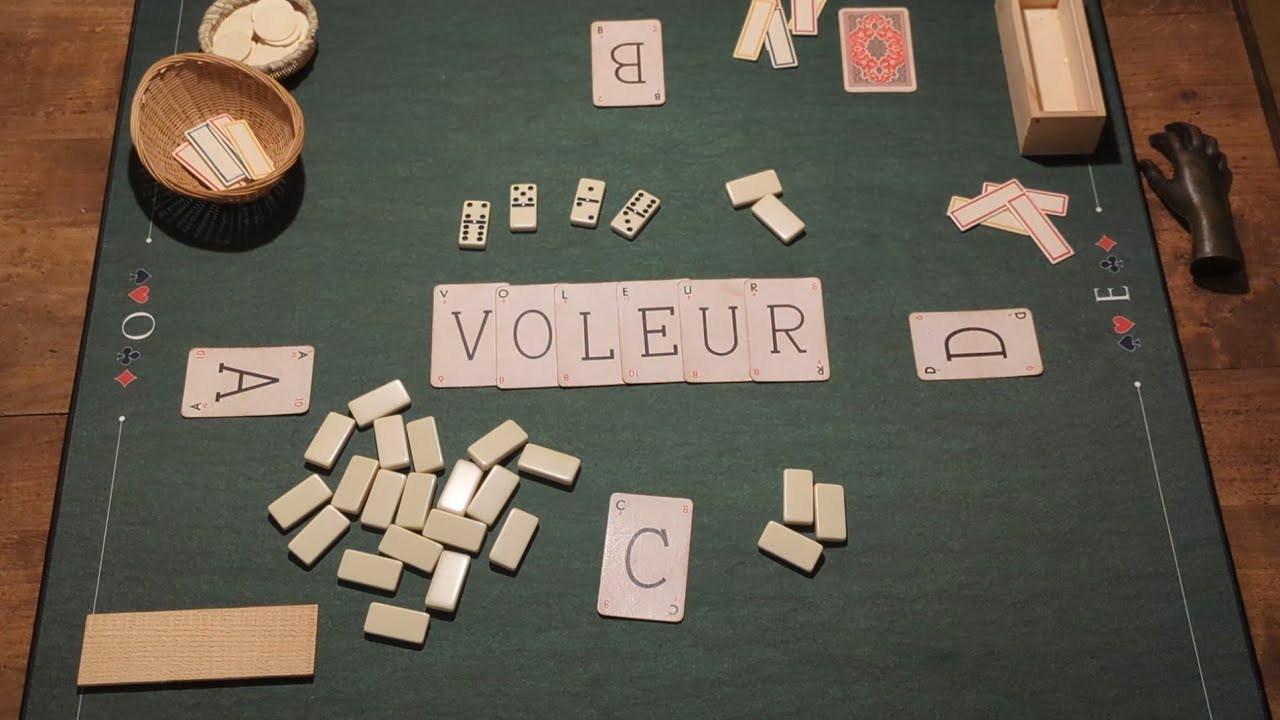 DOMINO VOLEUR 2/2 Mise en place