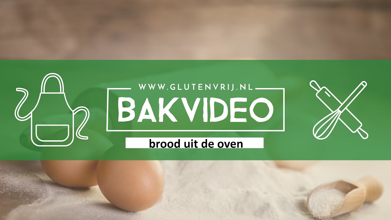 BAKVIDEO:  Glutenvrij brood in de oven
