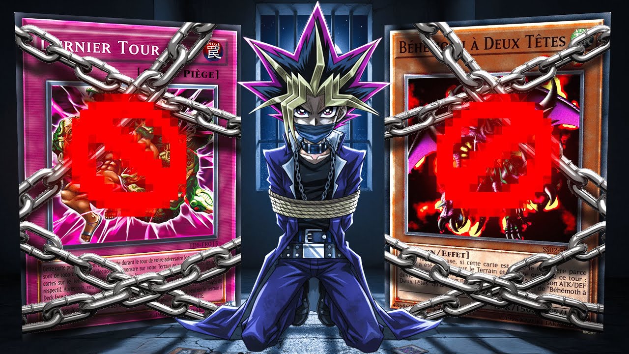 Les cartes BANNIES pour RIEN dans Yu-Gi-Oh!