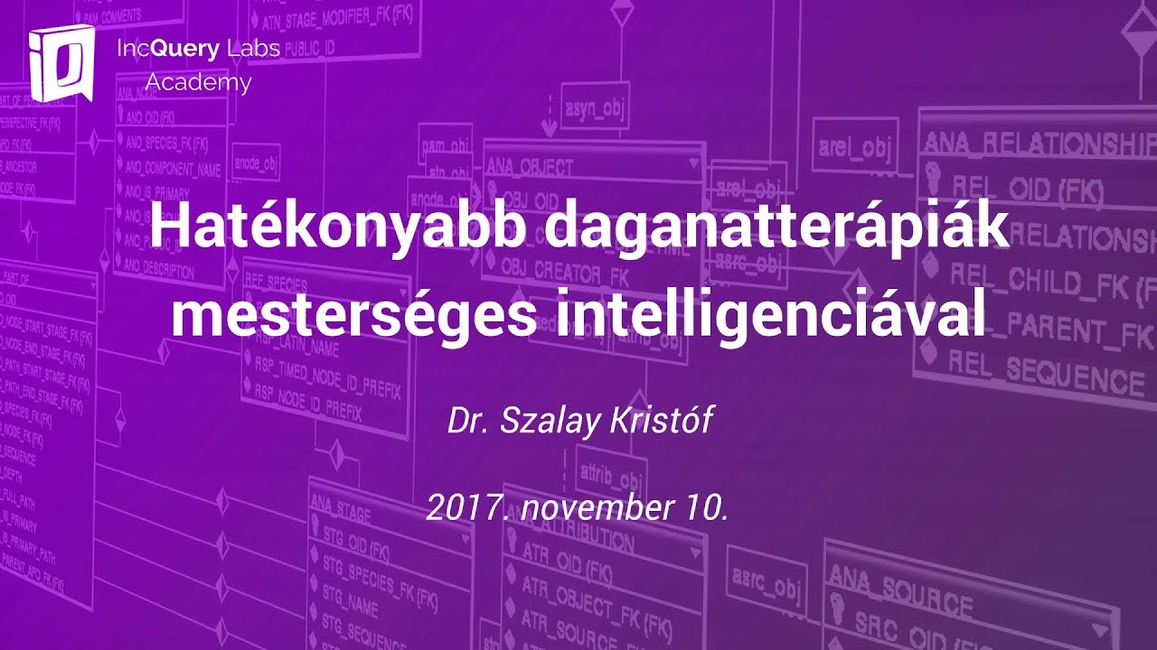 Hatékonyabb daganatterápiák mesterséges intelligenciával