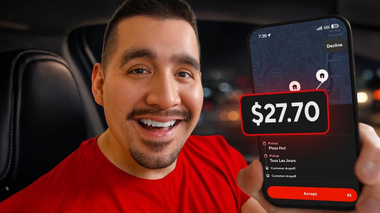 I Kept Getting $20+ DoorDash Orders Back to Back