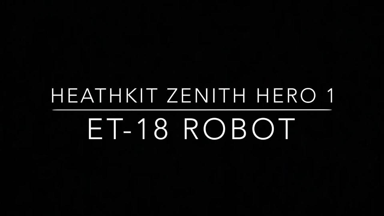 Heathkit Zenith Hero 1 ET-18 Robot