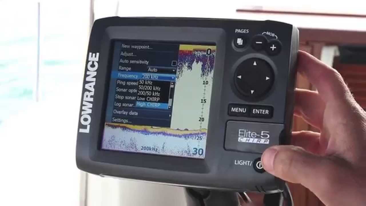 Lowrance Elite CHIRP Series Launch