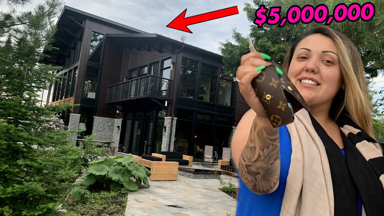 SURPRISING WIFE WITH A $5,000,000 HOME!