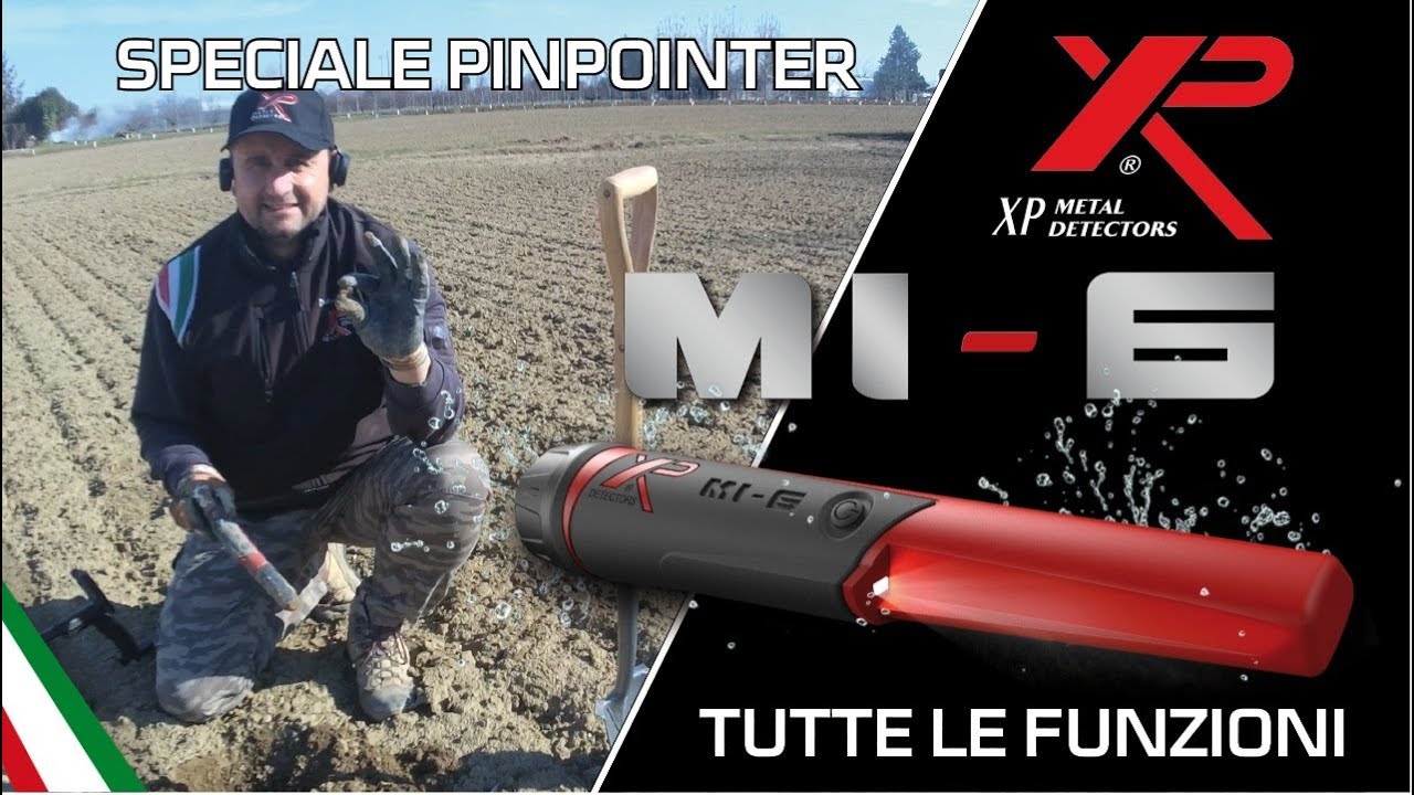 Pinpointer XP MI-6 Funzioni e Caratteristiche [ITA]