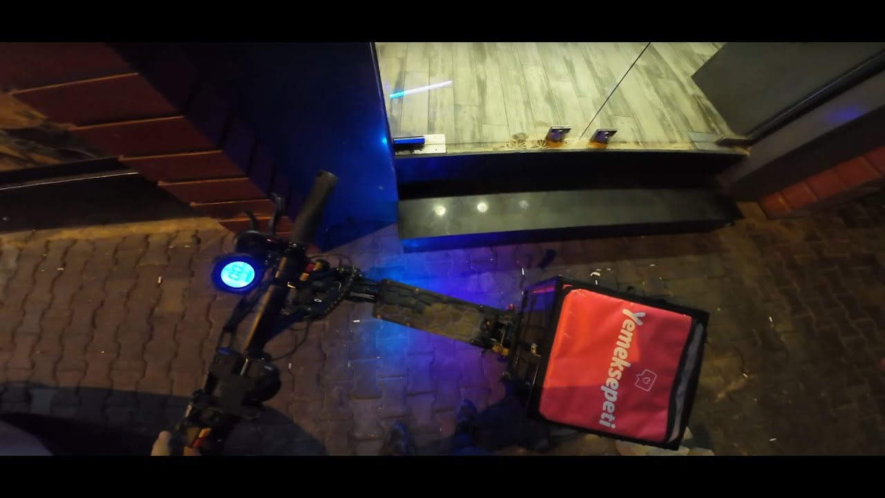 Elektrikli Scooter İle Esenyurt'da YemekSepeti Express Kuryeliği Bölüm #2 ONVO X PLUS