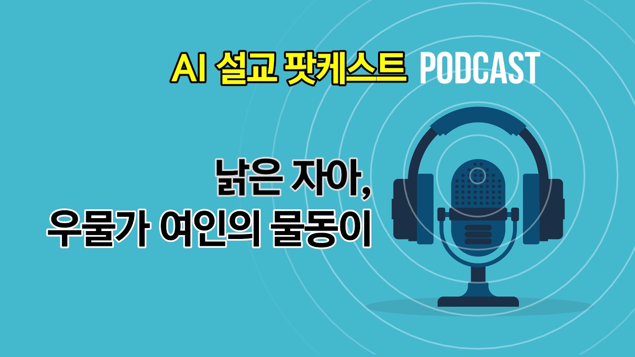 AI 설교 팟캐스트 Ep. 3 낡은 자아, 우물가의 여인의 물동이 #생각하는신앙 #AI설교팟캐스트 #노트북LM #동행한빛교회