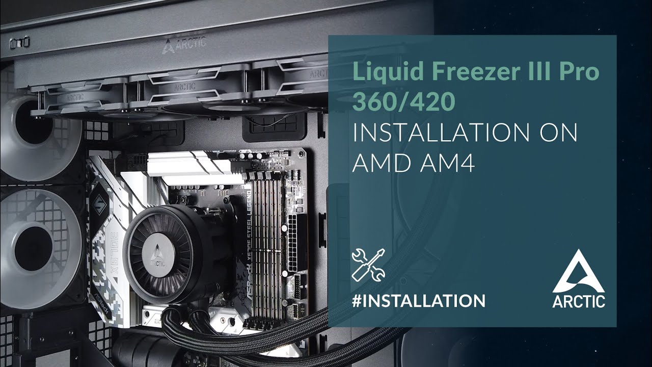Liquid Freezer III Pro 360/420 – Installation on AMD AM4/AM5