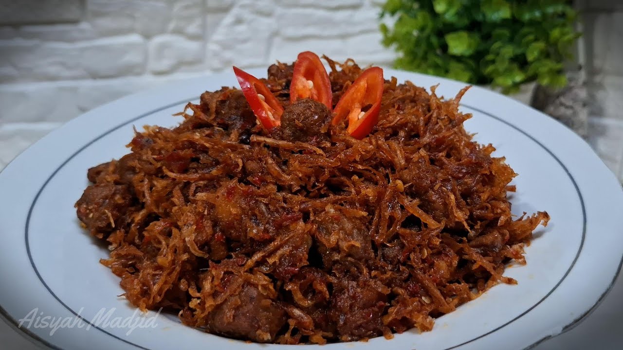 Gore Gore Daging Sapi: Sambal Goreng Favorit Hajatan (Pengantin) khas Bugis Makassar