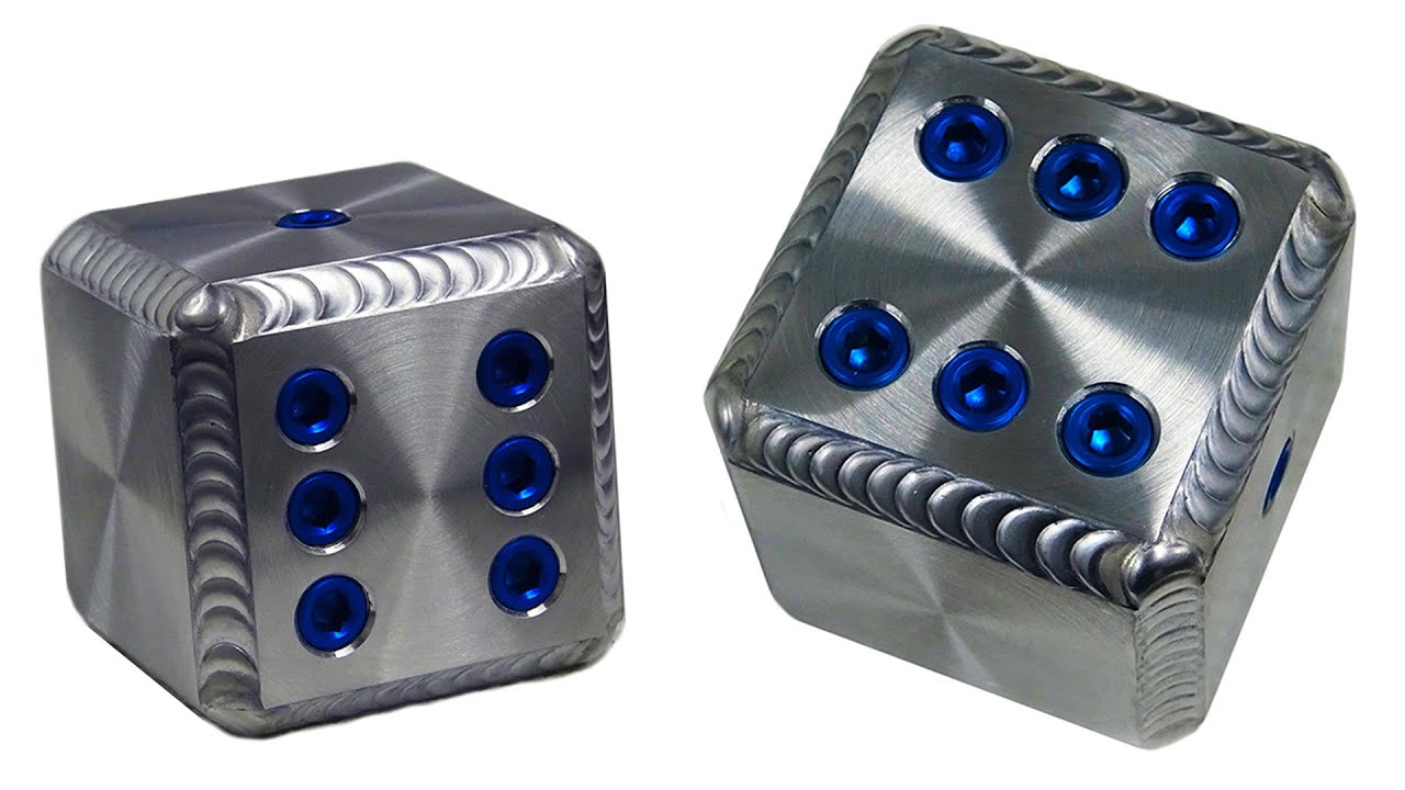 TIG Welding Aluminum Fabrication  - Making Thick Dice