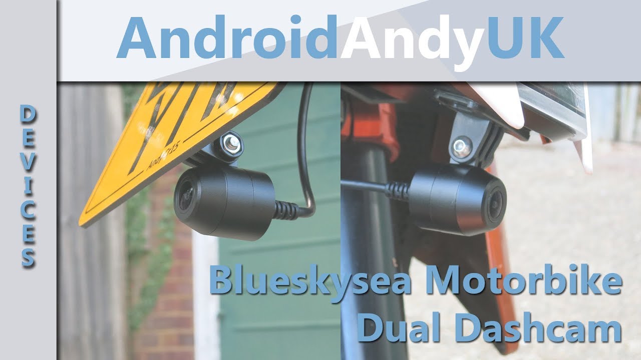 Blueskysea DV688 Motorbike Dual 1080p Dashcam