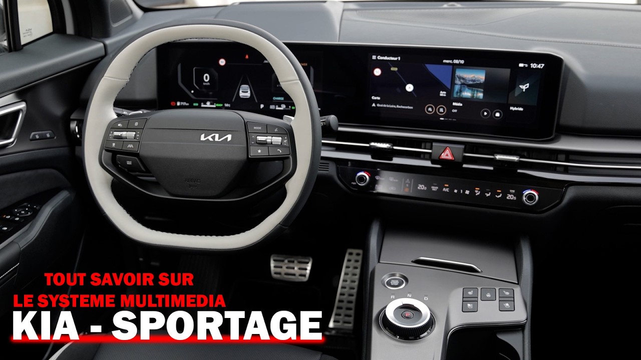 Système Multimédia Nouveau KIA Sportage - Tout Savoir