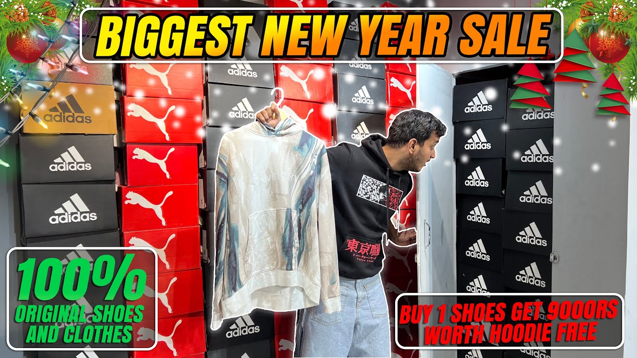 Free Gifts Worth ₹9000 😱 | New Year Sale on 100% Original Shoes & Clothes