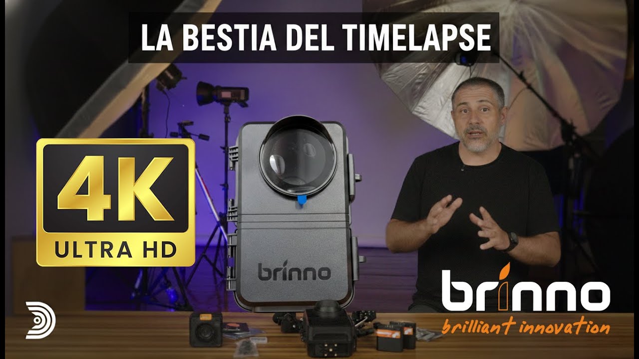 Brinno BCC5000 – LA BESTIA del TIMELAPSE en 4K