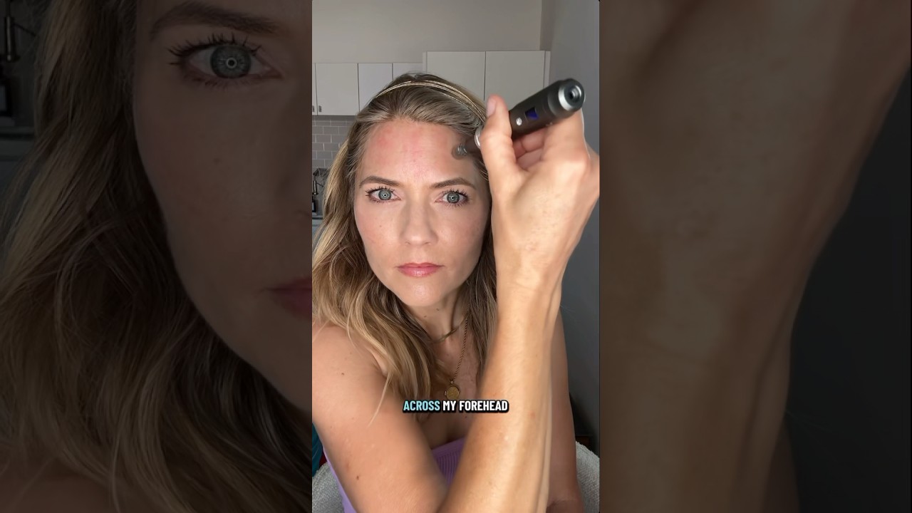 Dr. Pen Microneedling M8 Demo #beautybeyond40 #microneedling #drpen