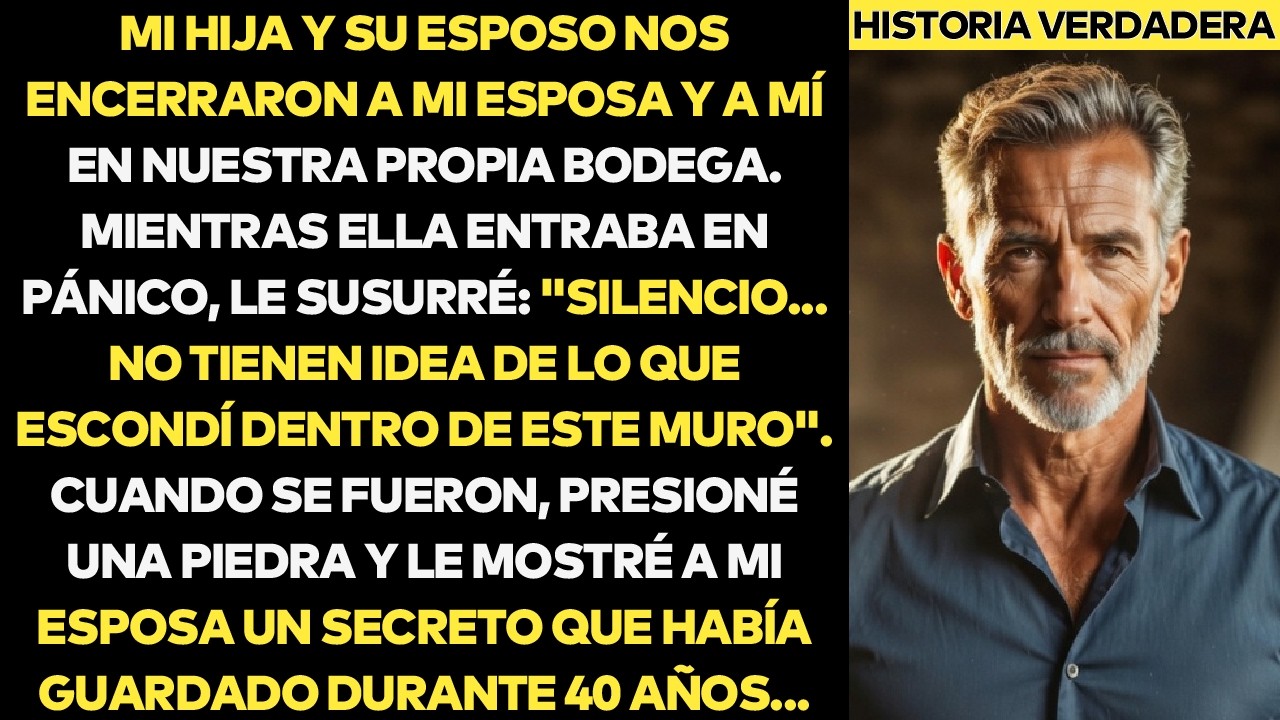 Mi Hija Y Su Esposo Nos Encerraron En La Bodega Para Robar Mi Casa. Pero Yo...