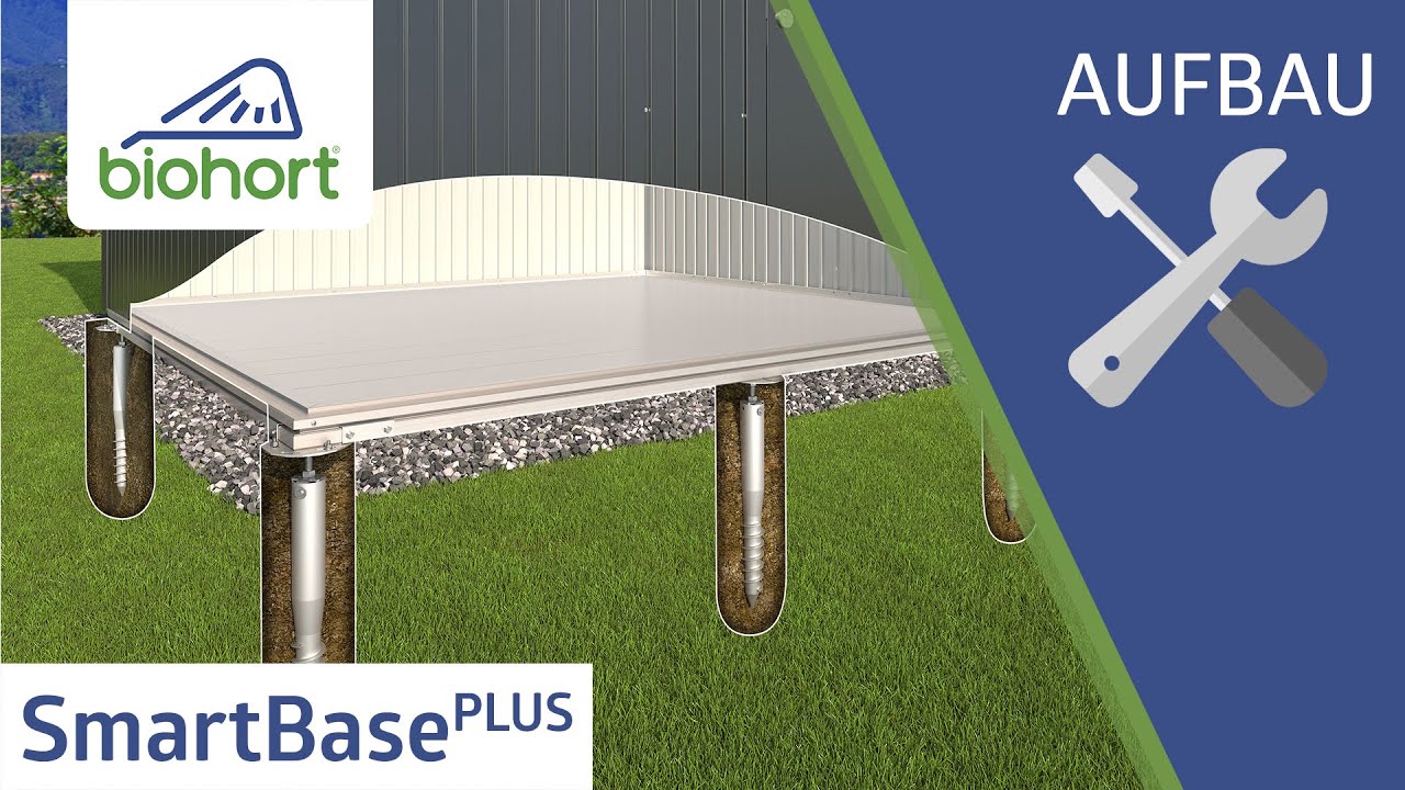 SmartBasePLUS Biohort Fundament-Lösung - Aufbau
