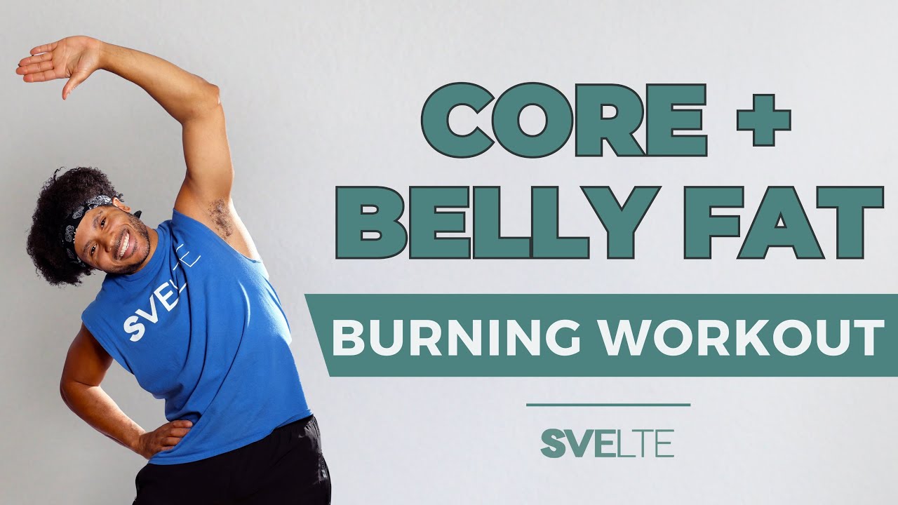 Core & Belly Fat Burning Workout | At-Home Routine