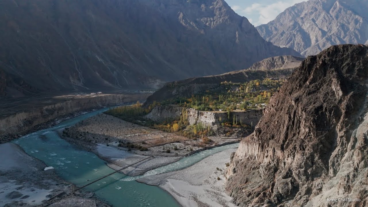 Pakistan: The Old Karakoram Highway Thru Dasu Dam