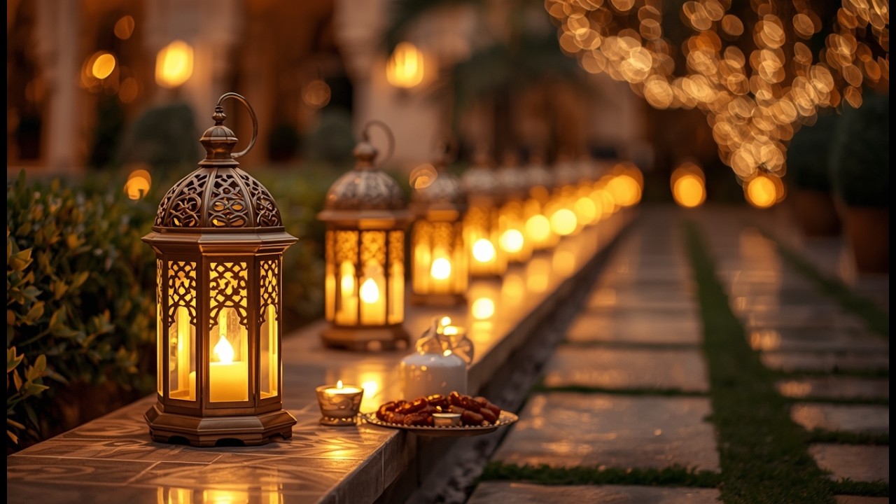 🌙 بين سكون الليل وأنوار الفوانيس تنساب ألحان الطمأنينة ✨ Magical Ramadan Serenity 2026