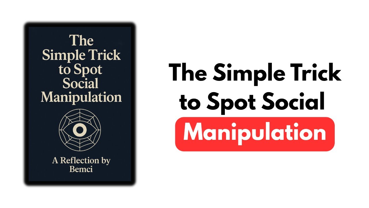 The Simple Trick to Spot Social Manipulation (Before It Happens) | Audio Book