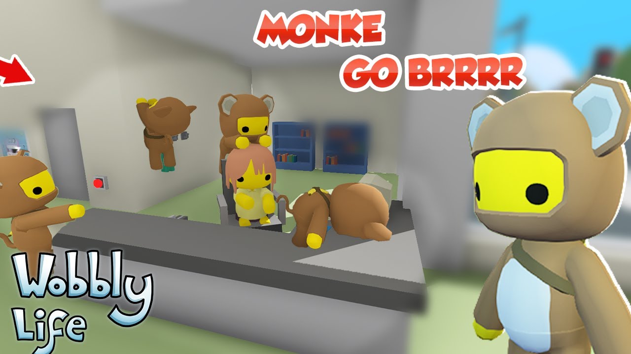 KITA BERHASIL MENDAPATKAN BAJU MONYET PALING LUCU DI WOBBLY LIFE !!