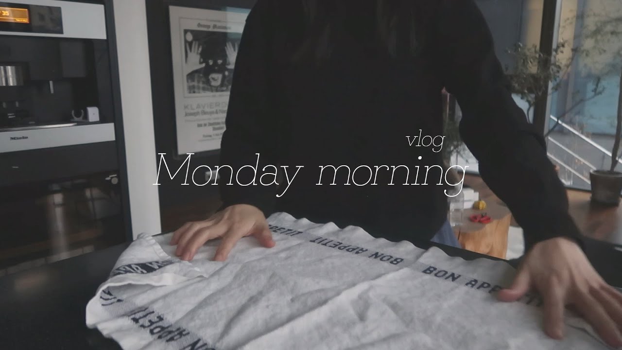 예나지 | Vlog | 월요일 아침, monday morning, 간장계란밥, 간단 아침