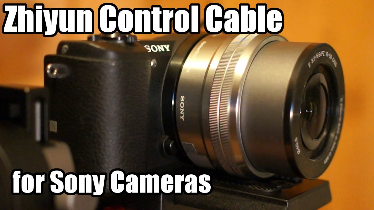 USB Control Cable for Zhiyun Crane and Sony Cameras - Review