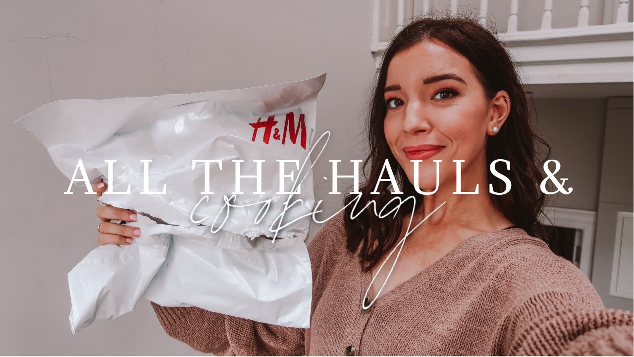 Моя первая доставка осеннего трикотажа H&M, походы за продуктами и приготовление еды дома | Daily...