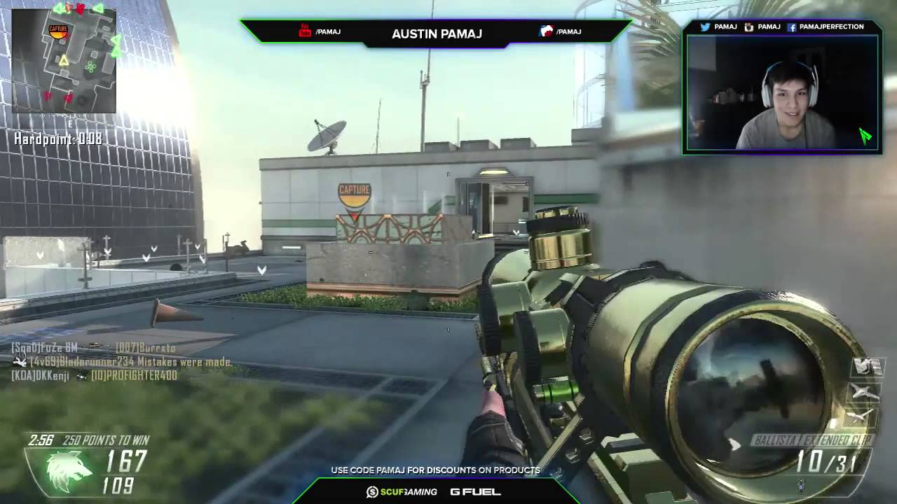 Pamaj - Amazing Hardpoint Sniper Plays!