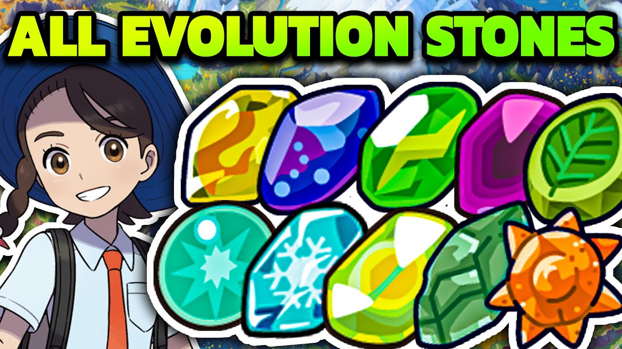 How & Where to Get ALL Evolution Stones in Scarlet and Violet –All Evolution Stones Scarlet & Violet