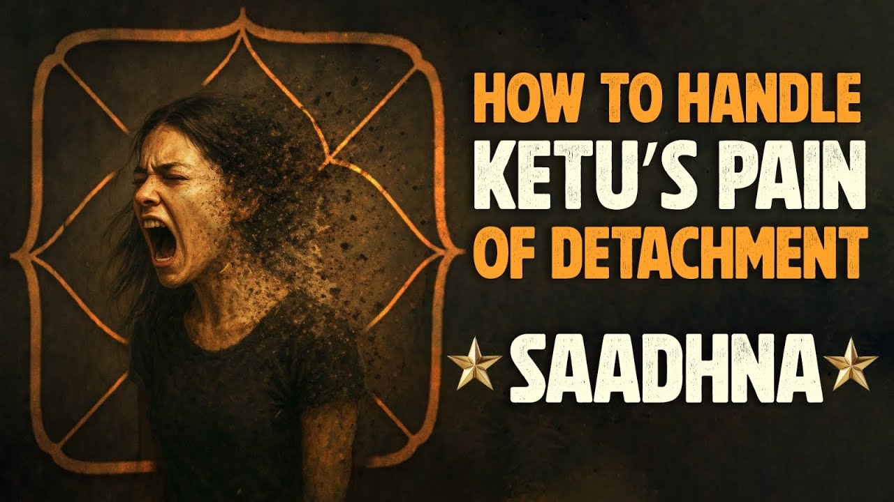 Saadhna 🕉️ How to handle Ketu’s pain of Detachment !  