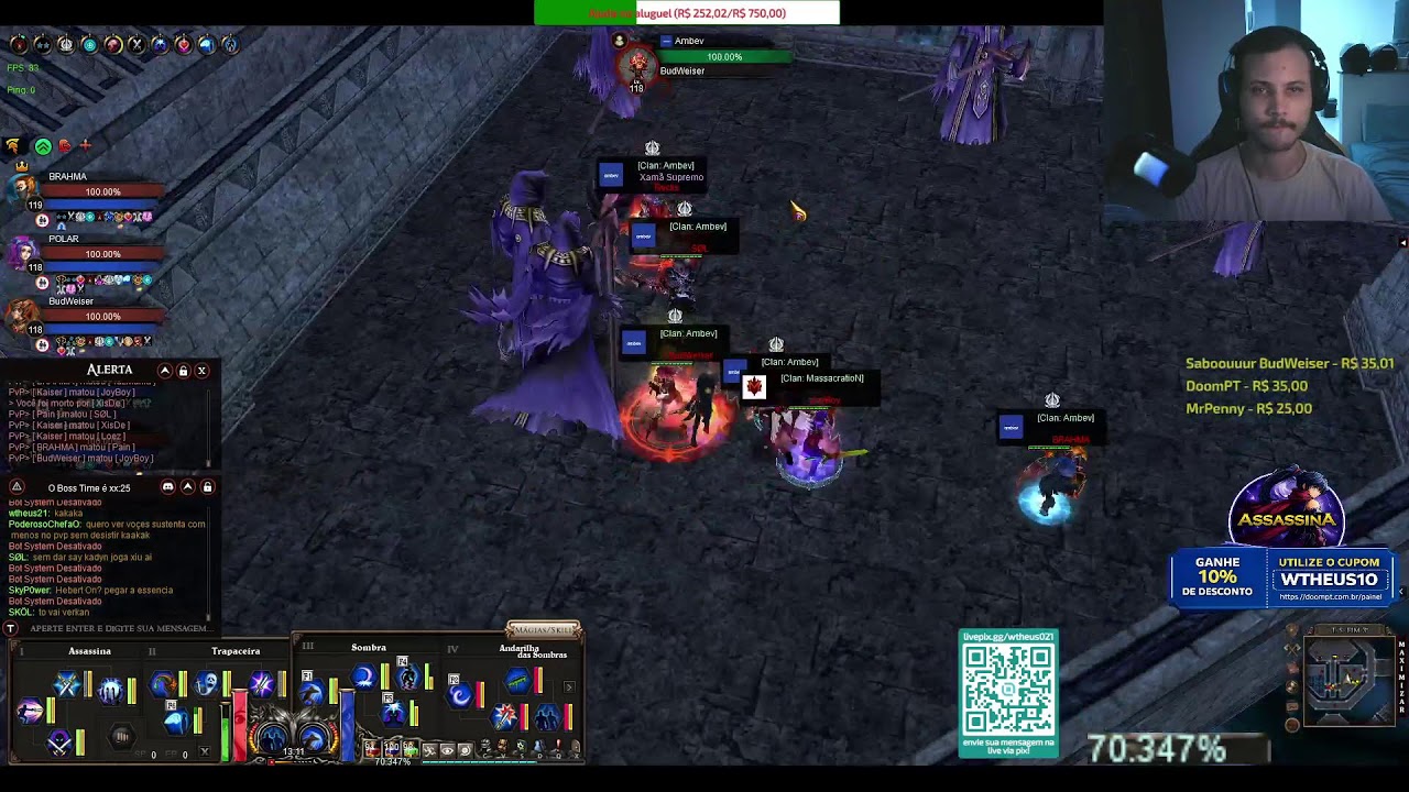 DoomPT PVP INSANO NO BOSS