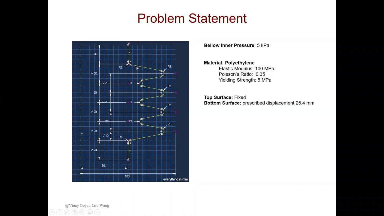 #ABAQUS Tutorials - Bellows Analysis Part I