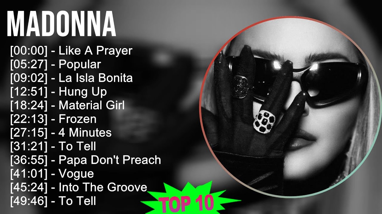 Madonna 2025 MIX Top 30 Greatest Hits