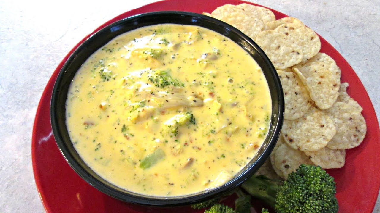 Broccoli and Cheese Dip - Speedy Cooking Videos - PoorMansGourmet