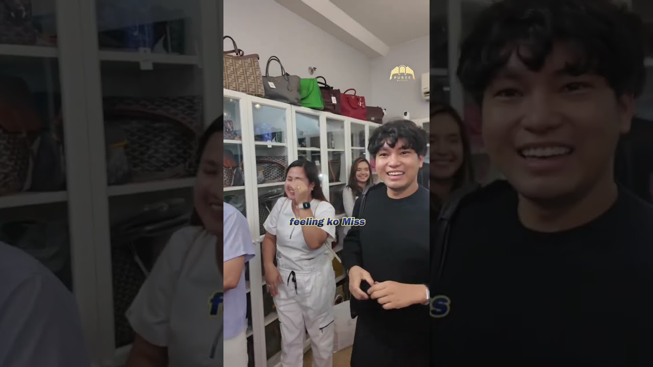 9 bags in one transaction! 😱 Grabe naman yun Miss Glenda !